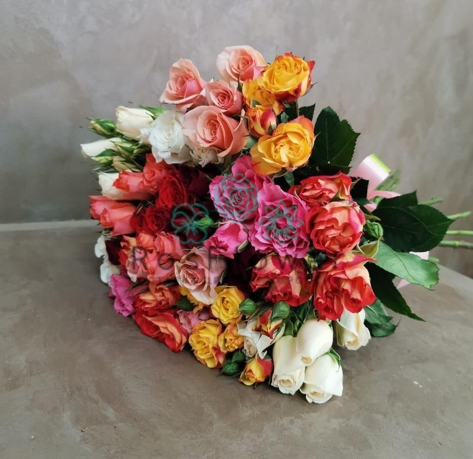 Букет цветов из: Розы в Новотроицке