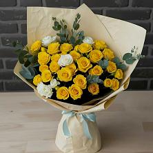 Букет цветов из:  Розы в Новотроицке
