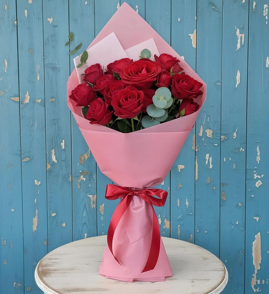 Букет цветов из: Розы в Новотроицке