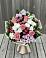 Букет цветов из: Альстромерии, Гвоздики, Розы и Хризантемы в Новотроицке