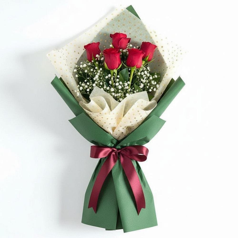 Букет цветов из: Розы в Новотроицке