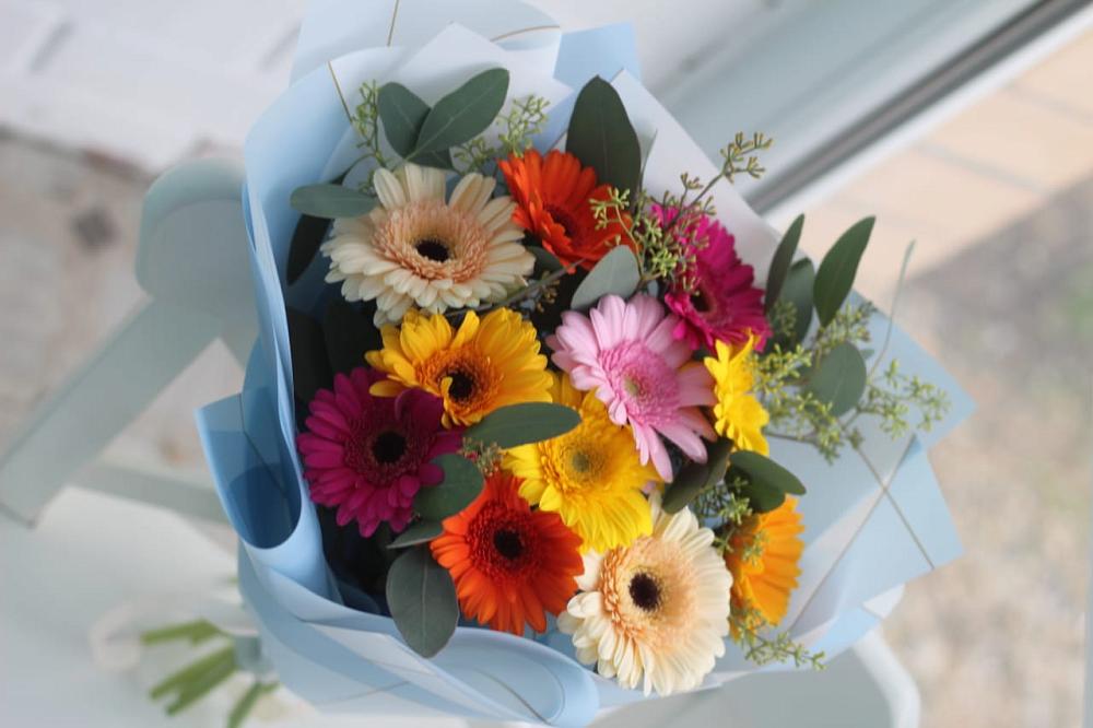 Букет цветов из: Герберы в Новотроицке