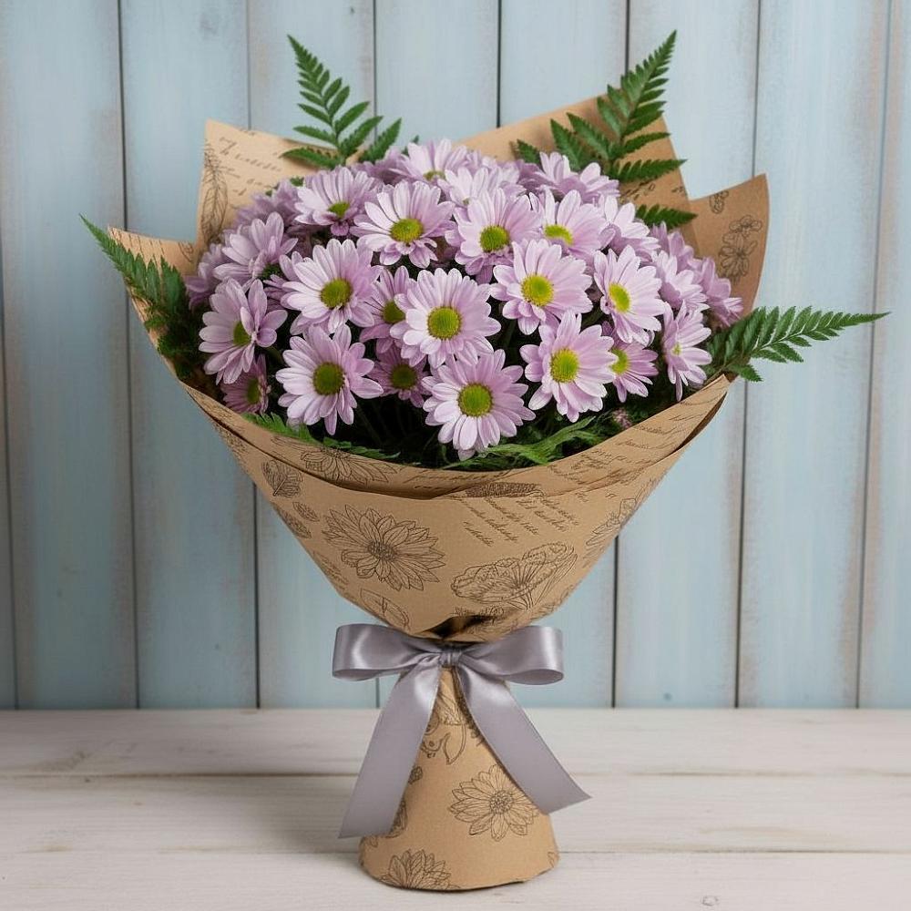 Букет цветов из: Хризантемы в Новотроицке