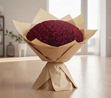 Букет 101 Красная роза в Новотроицке
