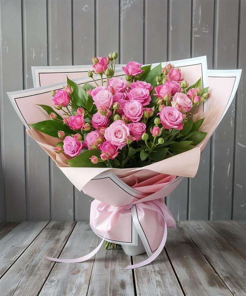Букет Розовый кустик в Новотроицке