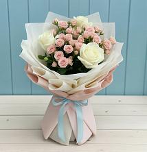 Букет цветов из:  Розы в Новотроицке
