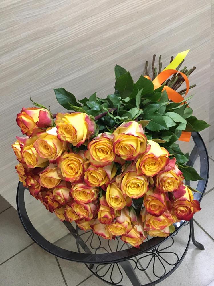 Букет Желтые розы в Новотроицке