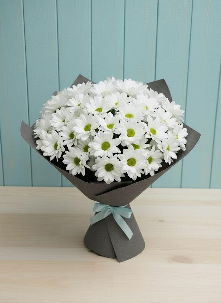 Букет цветов из: Хризантемы в Новотроицке