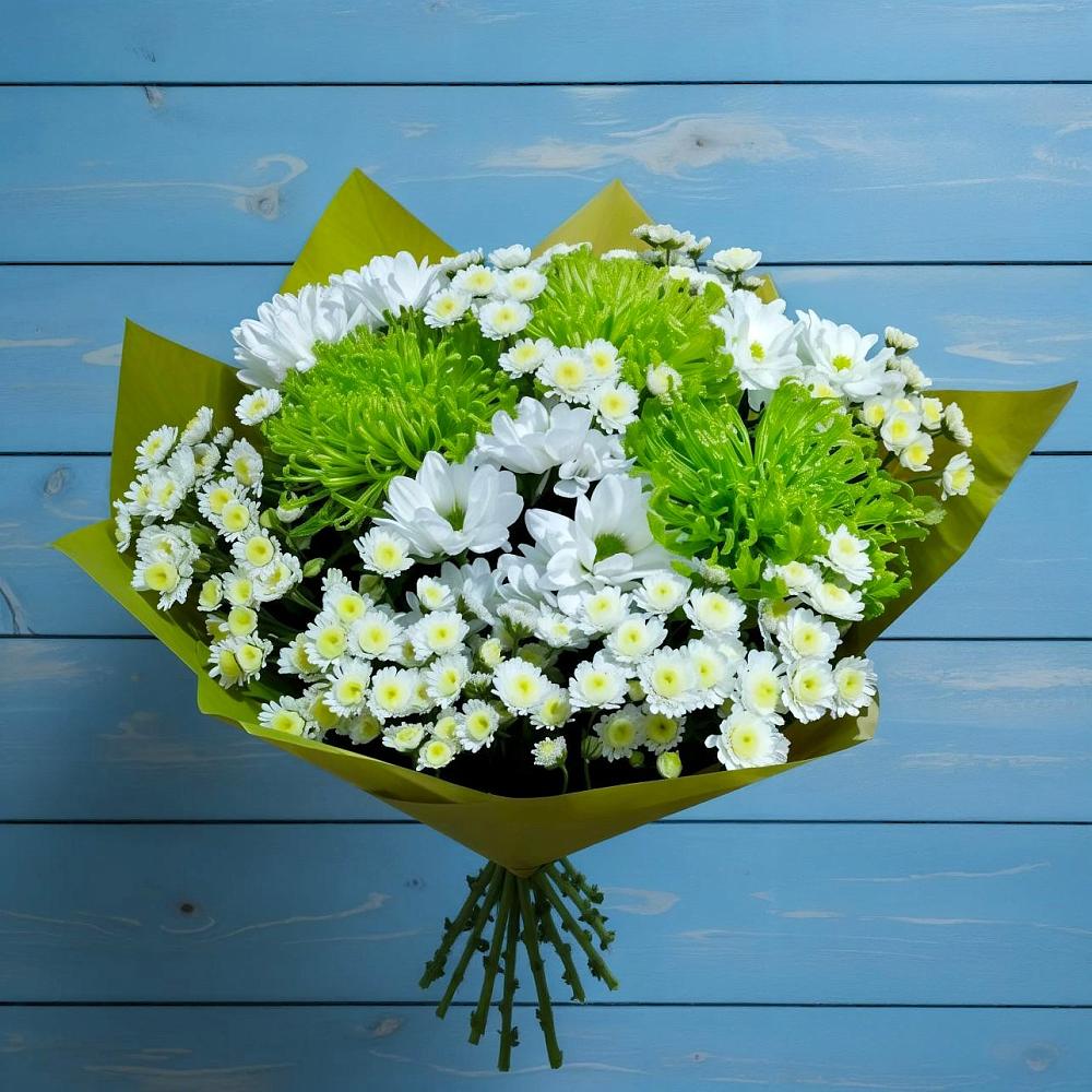 Букет цветов из: Хризантемы в Новотроицке