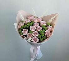 Букет цветов из:  Розы и Хризантемы в Новотроицке