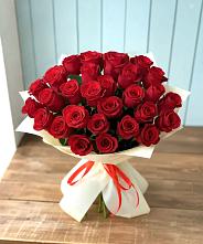 Букет 29 Красных роз в Новотроицке