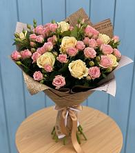 Букет цветов из:  Розы в Новотроицке
