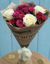 Букет цветов из:  Розы в Новотроицке
