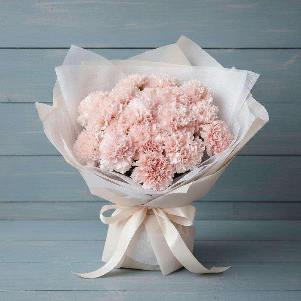 Букет цветов из: Гвоздики в Новотроицке