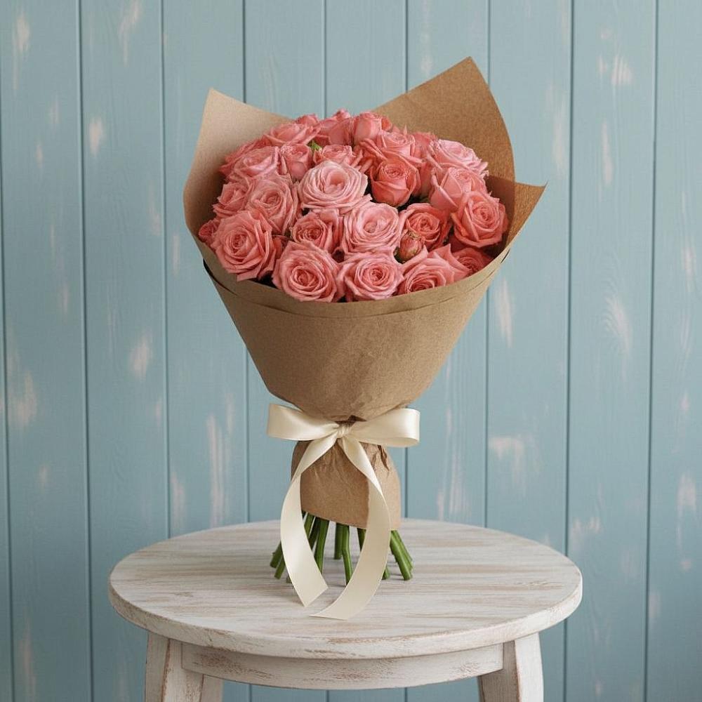 Букет цветов из: Розы в Новотроицке