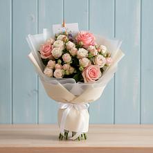 Букет цветов из:  Розы в Новотроицке
