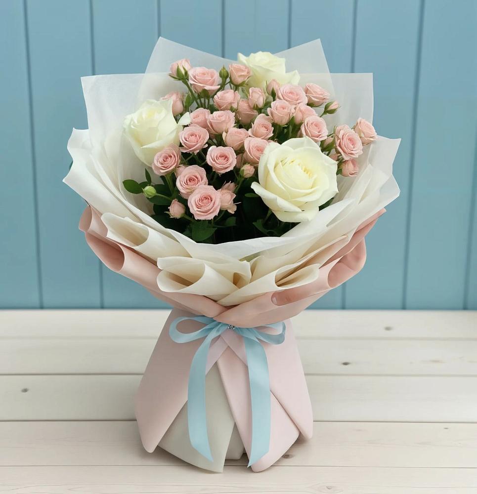 Букет цветов из: Розы в Новотроицке