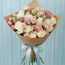 Букет цветов из:  Розы в Новотроицке